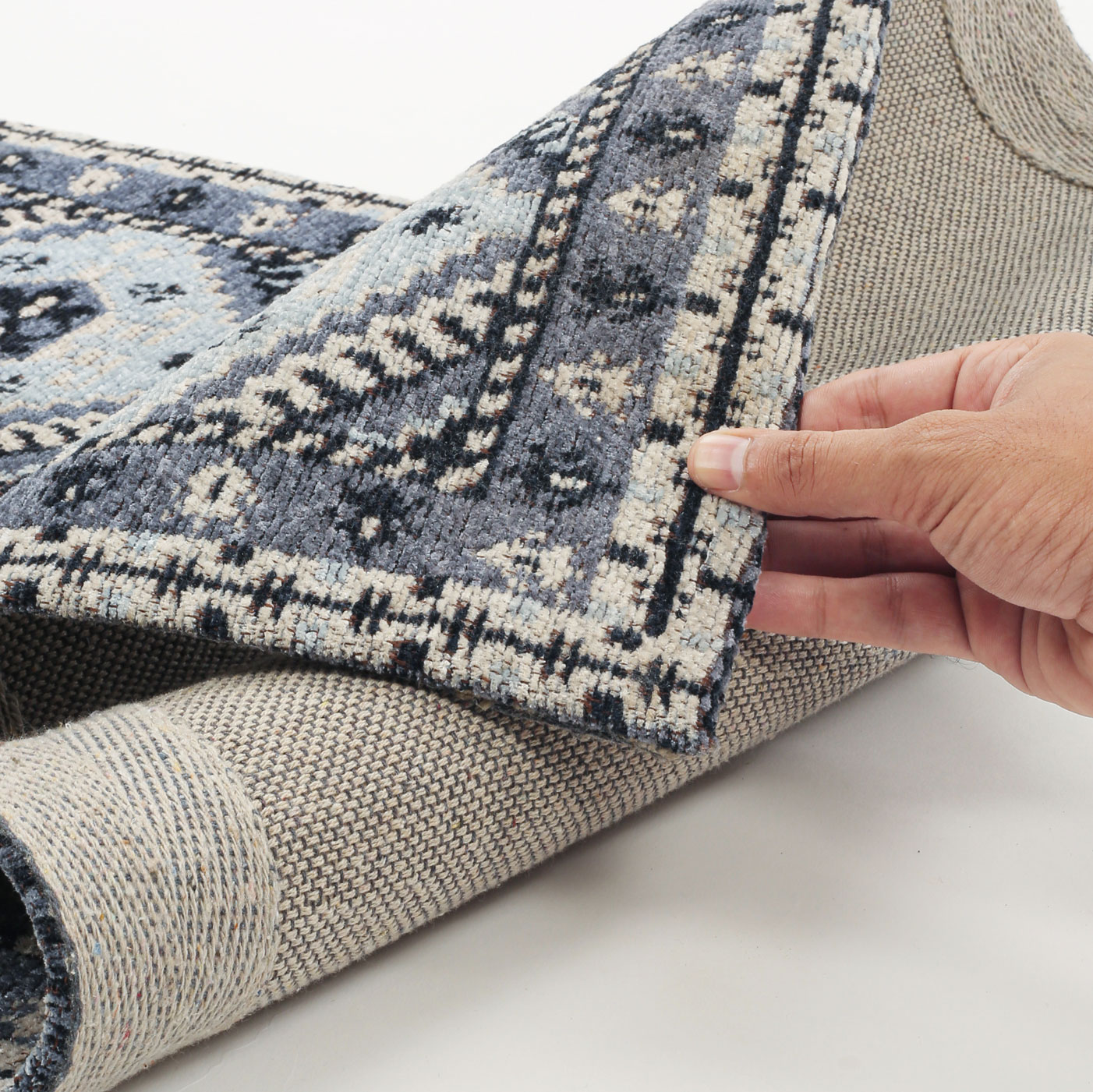 Micro Polyester Woven Rug