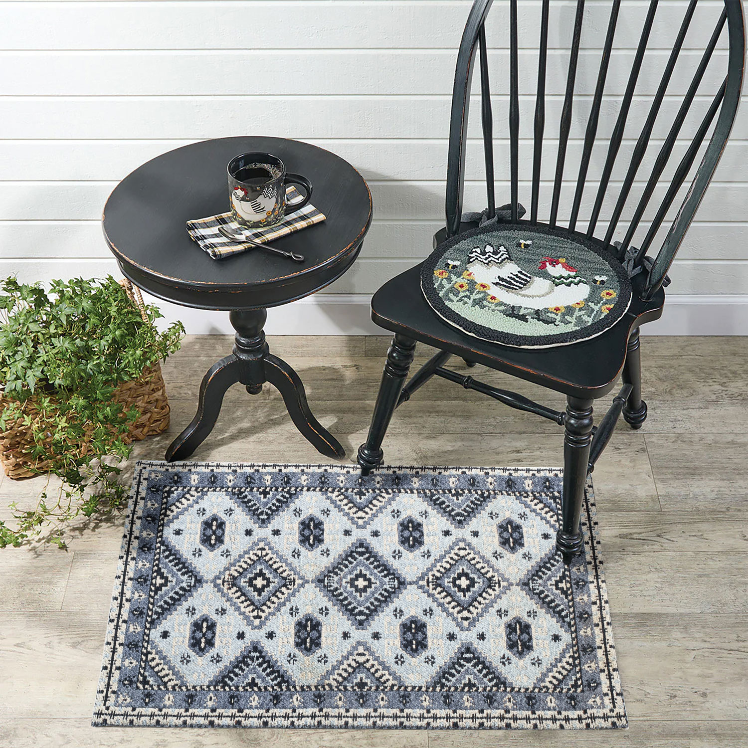 Micro Polyester Woven Rug